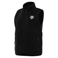 Antigua Texas AM Aggies Nostalgic Full-Zip Vest