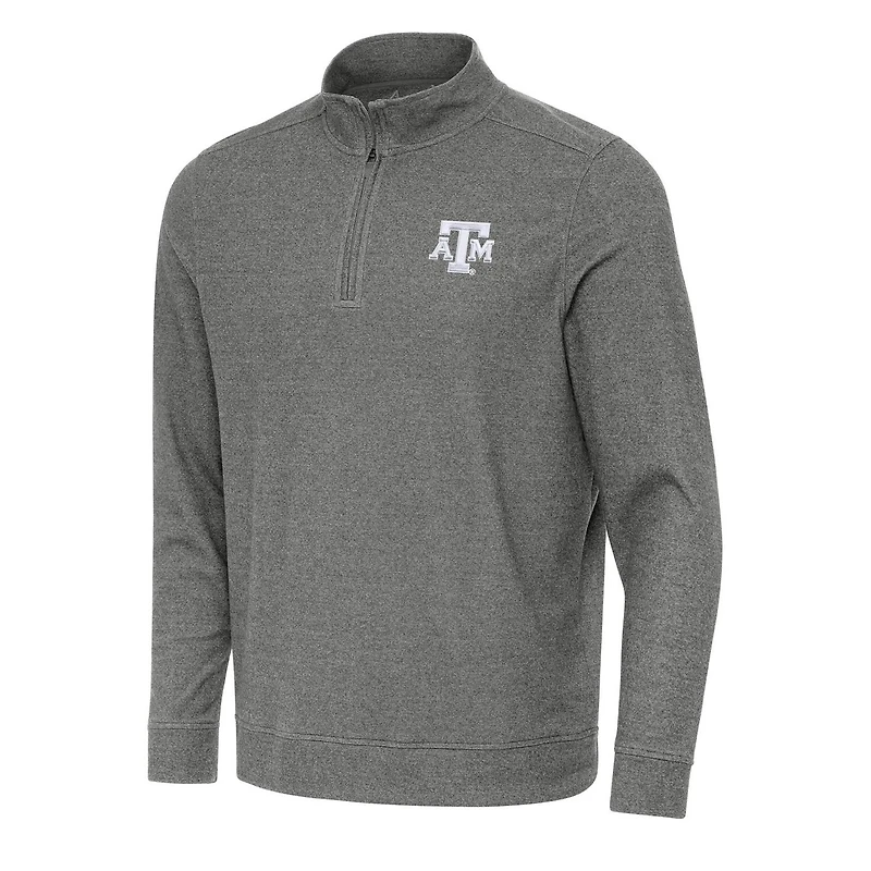 Antigua Texas AM Aggies Subtle Quarter-Zip Sweatshirt
