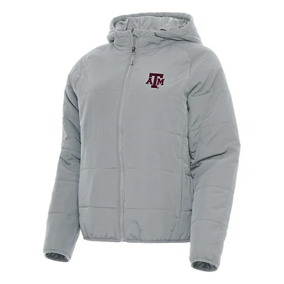 Antigua Texas AM Aggies Universe Full-Zip Puffer Jacket