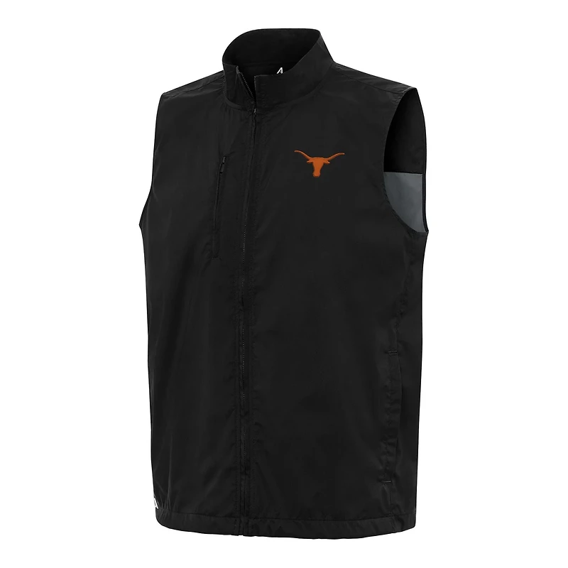 Antigua Texas Longhorns Brisk Full-Zip Vest