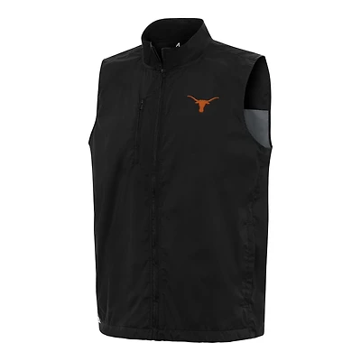 Antigua Texas Longhorns Brisk Full-Zip Vest