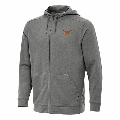 Antigua Texas Longhorns Effortless Full-Zip Hoodie Jacket