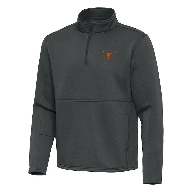 Antigua Texas Longhorns Twist Quarter-Zip Pullover Jacket