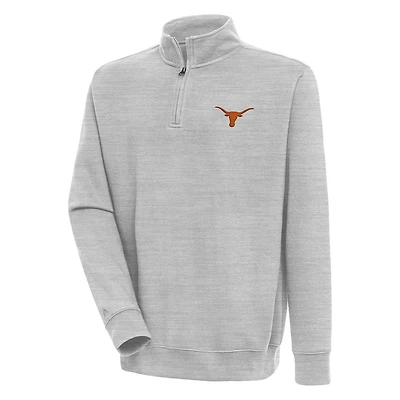 Antigua Texas Longhorns Victory Quarter-Zip Pullover Top