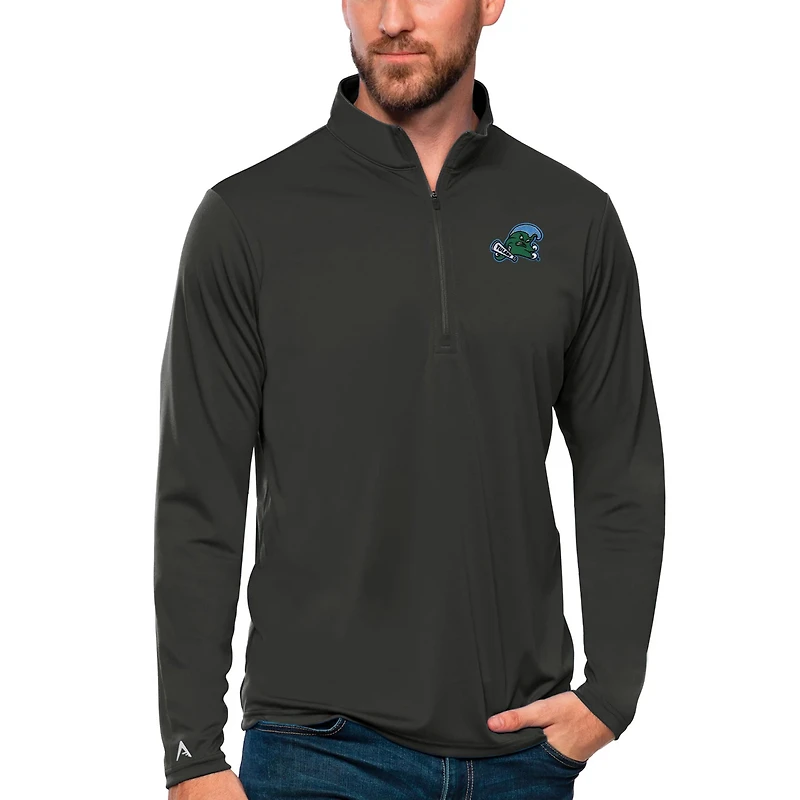 Antigua Tulane Wave Tribute Quarter-Zip Top