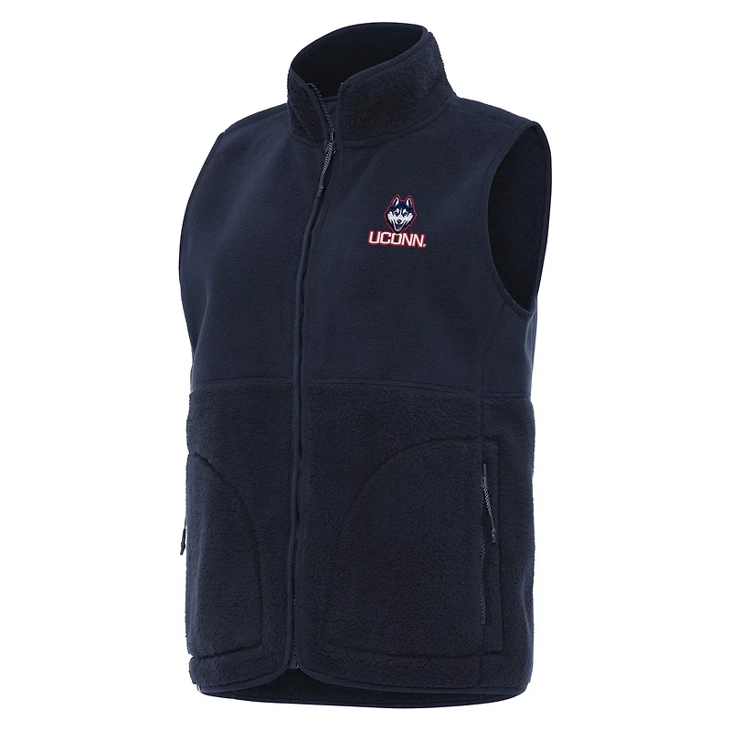 Antigua UConn Huskies Nostalgic Full-Zip Vest