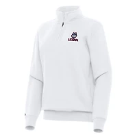 Antigua UConn Huskies Victory Quarter-Zip Sweatshirt