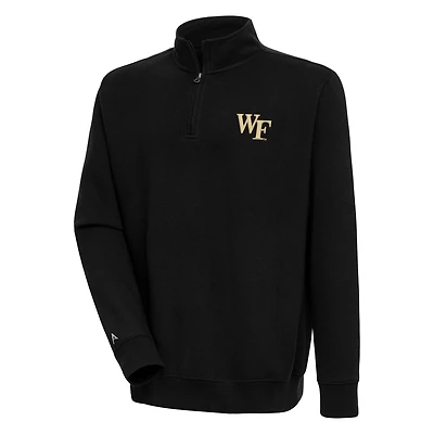 Antigua Wake Forest Demon Deacons Victory Quarter-Zip Pullover Top