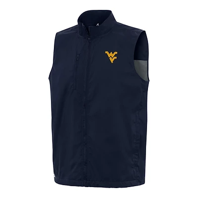 Antigua West Virginia Mountaineers Brisk Full-Zip Vest