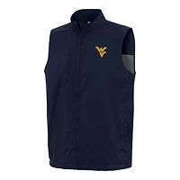 Antigua West Virginia Mountaineers Brisk Full-Zip Vest