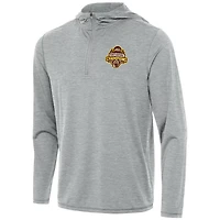 Antigua Western Michigan Broncos 2025 NCAA Frozen Four Ice Hockey National Champions Tidy Quarter-Zip Hoodie