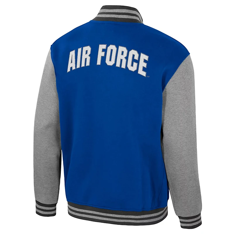 Colosseum Air Force Falcons Ambi-Turner Full-Zip Varsity Jacket