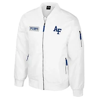 Colosseum Air Force Falcons Rabbit Full-Zip Bomber Jacket