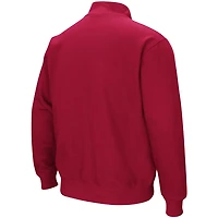 Colosseum Alabama Tide Big  Tall Tortugas Quarter-Zip Jacket