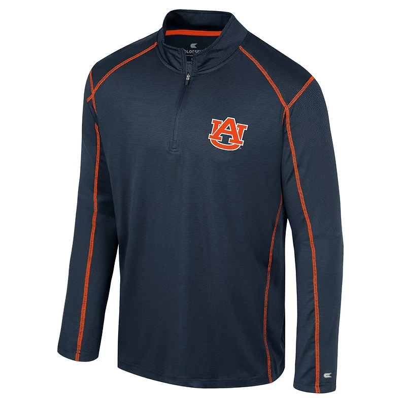 Colosseum Auburn Tigers Cameron Quarter-Zip Windshirt