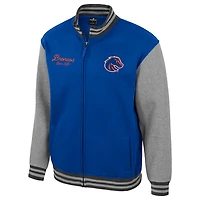 Colosseum Boise State Broncos Ambi-Turner Full-Zip Varsity Jacket