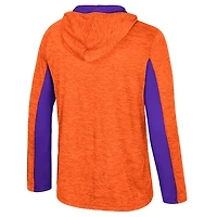 Colosseum Clemson Tigers Always Sunny Quarter-Zip Hoodie