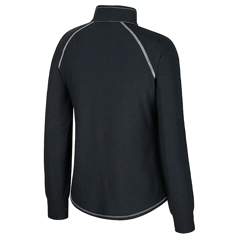 Colosseum Florida State Seminoles Bikram Raglan Quarter-Zip Top