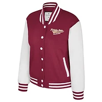 Colosseum Florida State Seminoles French Baguette Full Snap Fleece Jacket