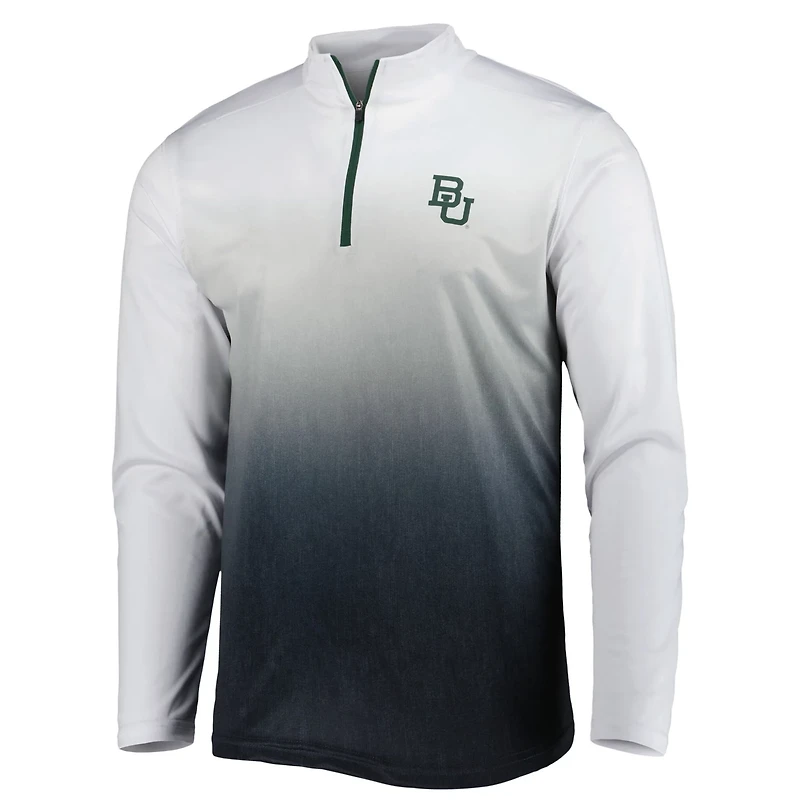 Colosseum Gray Baylor Bears Team Magic Quarter-Zip Jacket
