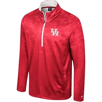 Colosseum Houston Cougars The Machine Half-Zip Jacket