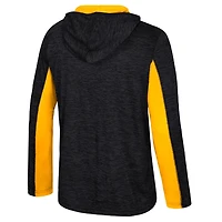 Colosseum Iowa Hawkeyes Always Sunny Quarter-Zip Hoodie