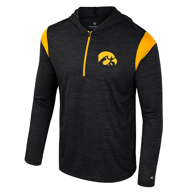 Colosseum Iowa Hawkeyes Dozer Half-Zip Windshirt