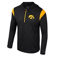 Colosseum Iowa Hawkeyes Dozer Half-Zip Windshirt