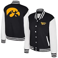 Colosseum Iowa Hawkeyes French Baguette Full Snap Fleece Jacket