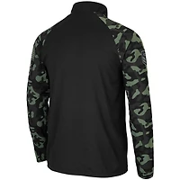 Colosseum Iowa Hawkeyes OHT Military Appreciation Take Flight Raglan Quarter-Zip Jacket