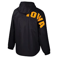 Colosseum Iowa Hawkeyes Reloaded Anorak Half-Zip Jacket