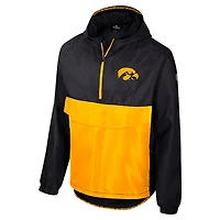 Colosseum Iowa Hawkeyes Reloaded Anorak Half-Zip Jacket