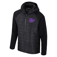 Colosseum Kansas State Wildcats Block The Sun Full-Zip Hoodie Jacket