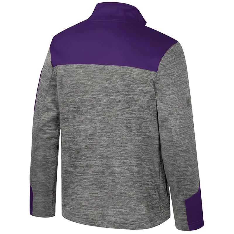 Colosseum LSU Tigers Guard Full-Zip Jacket