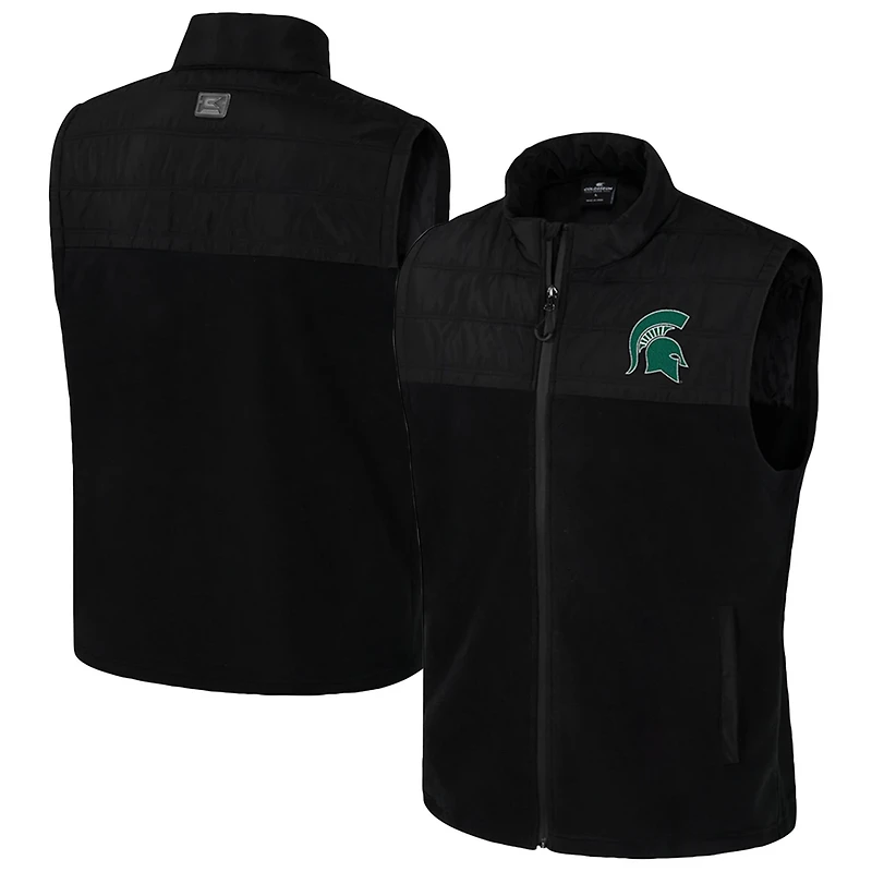 Colosseum Michigan State Spartans Block The Sun Full-Zip Vest