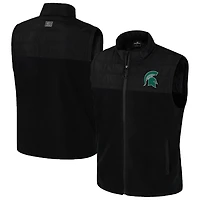 Colosseum Michigan State Spartans Block The Sun Full-Zip Vest