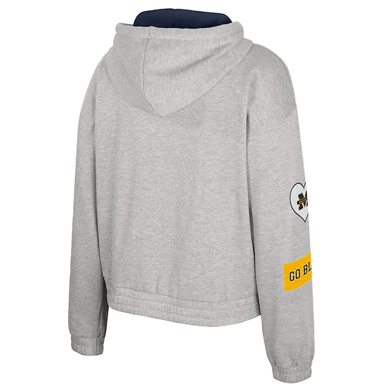 Colosseum Michigan Wolverines Alfie Full-Zip Hoodie Jacket