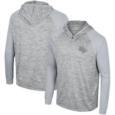 Colosseum UCF Knights Cybernetic Raglan Quarter-Zip Hooded Top