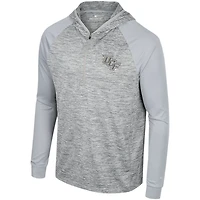 Colosseum UCF Knights Cybernetic Raglan Quarter-Zip Hooded Top