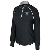 Colosseum UCLA Bruins Bikram Raglan Quarter-Zip Top