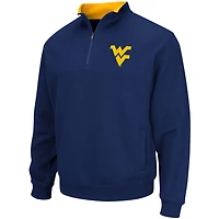 Colosseum West Virginia Mountaineers Big  Tall Tortugas Quarter-Zip Jacket
