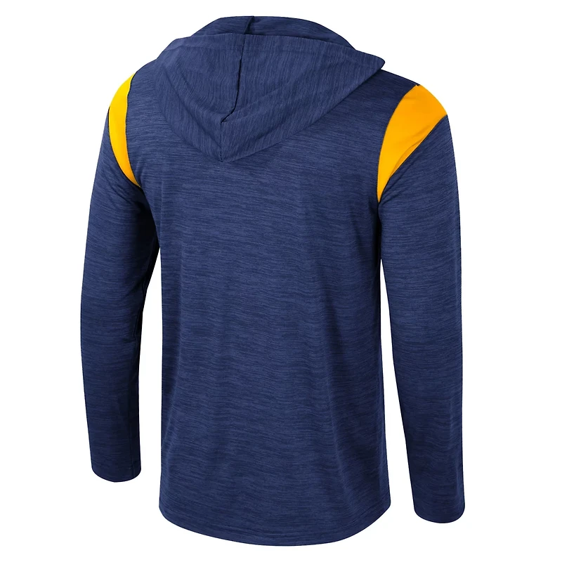 Colosseum West Virginia Mountaineers Dozer Half-Zip Windshirt