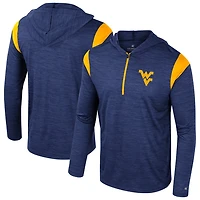 Colosseum West Virginia Mountaineers Dozer Half-Zip Windshirt