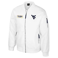 Colosseum West Virginia Mountaineers Rabbit Full-Zip Bomber Jacket