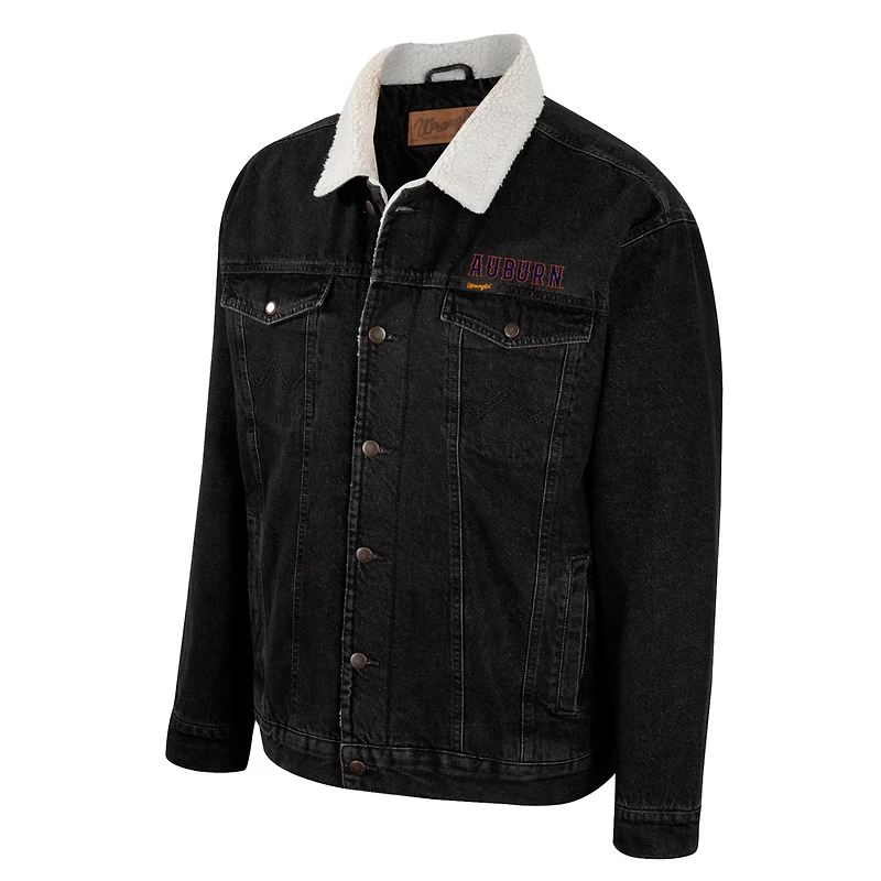 Colosseum x Wrangler Auburn Tigers Western Button-Up Jacket