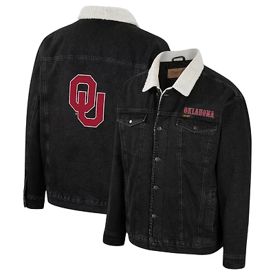 Colosseum x Wrangler Oklahoma Sooners Western Button-Up Jacket