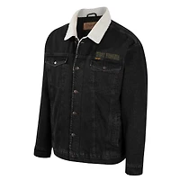 Colosseum x Wrangler West Virginia Mountaineers Western Button-Up Jacket