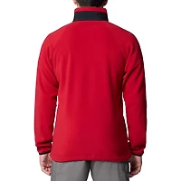 Columbia Arkansas Razorbacks Flanker IV Fleece Raglan Full-Zip Jacket