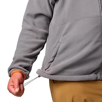 Columbia Clemson Tigers Big  Tall Flanker IV Fleece Raglan Full-Zip Jacket