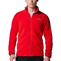 Columbia Georgia Bulldogs Big  Tall Flanker IV Fleece Raglan Full-Zip Jacket